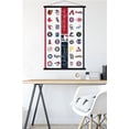 thumbnail image 5 of MLB League - Logos 22 Wall Poster with Magnetic Frame, 22.375" x 34", 5 of 5