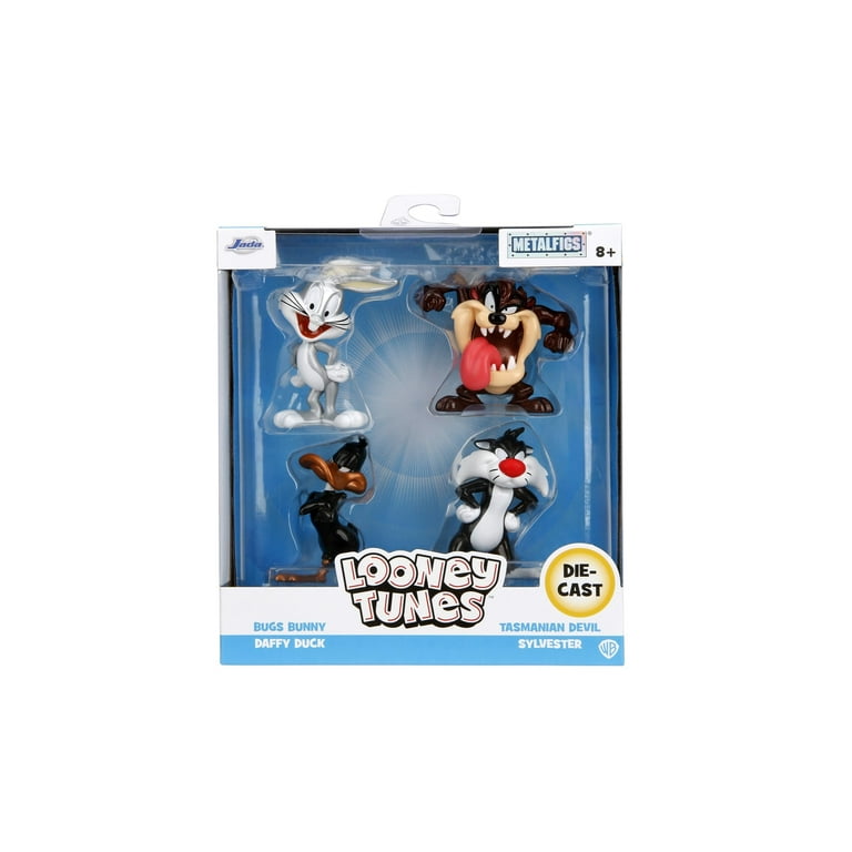 Jada Toys Looney Tunes Metalfigs 4-Pack Bugs Bunny, Tasmanian
