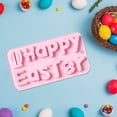 thumbnail image 4 of vlrwzc Easter Silicone Molds, Happy Easter Alphabet Silicone Chocolate Mold DIY Baking Accessories for Cookies Cupcake Fondant, 4 of 7