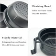 thumbnail image 3 of Ramen Cooker,40oz Ramen Bowl Set,Microwave Ramen Bowl, Microwave Bowl with Lid, Portable Noodle Bowls,for Home Office Dorm Room College Gift (Black), 3 of 7