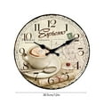 thumbnail image 3 of Dongrere Non-Ticking Wall Clocks for Living Room Decor Large Wall Clock Decorative Clock for Bedroom 12In, 3 of 6
