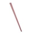 thumbnail image 2 of Une Paire de Baguettes en Acier Inoxydable Électroplaquées Carrées Réutilisables (23cm, Or Rose), 2 of 8
