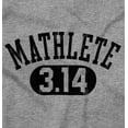 thumbnail image 2 of Mathlete Pi Math Student Teacher Zip Up Hoodie Men's Women's Brisco Brands S, 2 of 6