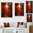 thumbnail image 4 of Designart "Sunset Amidst Bamboo" Bamboo Picture Framed Wall Decor, 4 of 5