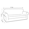 thumbnail image 3 of Stretch Sofa Cover Armchair Covers Seater Floral Pattern Jacquard Anti-Slip Couch Slipcover, 3 of 9