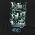 thumbnail image 2 of Fantastic Beasts Unnatural Women's T Shirt, Black, Small, 2 of 6