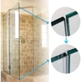 thumbnail image 1 of Tira de sellado para puerta de ducha de vidrio, tira de sellado suave para puerta de ducha de 120 pulgadas para detener fugas para puerta de vidrio sin marco de 3/8", 1 of 5