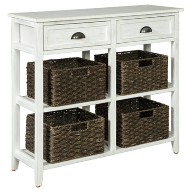 Signature Design by Ashley Oslember Modern Farmhouse Accent Console