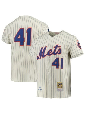 Tom Seaver New York Mets Mitchell & Ness Cooperstown Collection Authentic Jersey - Cream
