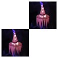 thumbnail image 3 of Sombrero de Decoración Bewildely para Fiesta de Halloween Iluminación LED Brillante Cap Festival Prop Color Rosa, 3 of 6
