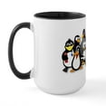 thumbnail image 2 of CafePress - Penguins Mugs - 15 oz Ceramic Large White Novelty Mug, 2 of 4