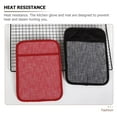 thumbnail image 4 of 1 Ensemble de Gants Résistants à la Chaleur Ensemble de Table Mitaines Maison Tapis de Four de Cuisine, 4 of 8