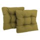 thumbnail image 1 of Cojín para silla de comedor Blazing Needles 19 pulgadas poliéster hilado aguacate, 1 of 1