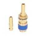 thumbnail image 2 of Quick Coupling Kit, Brass,MIG TIG Torch Adapter Torch Hose Adapter and Rubber Torch Tube Adapter Easy to Install High Hardness for MIG TIG Welding Red, 2 of 7