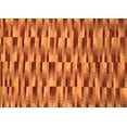 thumbnail image 1 of Ahgly Company Indoor Rectangle Abstract Orange Modern Area Rugs, 7' x 9', 1 of 4