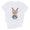 White, variant on CHUMUD Funny Easter Shirts for Women Happy Easter Shirts Cute Bunny Shirt Rabbit Graphic T-shirt Casual Short Sleeve Tee Tops