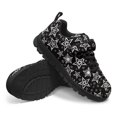 thumbnail image 3 of Pointodoor Star Sneakers for Girls Fashion Dress Tennis Shoes for Kids Size 1 Lightweight Anti-Slip Running Shoes Breathable for Sport Athletic with Single Buckle, 3 of 7
