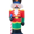 thumbnail image 2 of Navideña modelo inflable luminoso Papá Noel inflable 2 4 m (US-3), 2 of 9