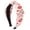 A, variant on Minjewel Valentine's Day Heart Printed Fabric Knot Headband for Women, Sweet & Versatile Party Hair Accessory, Daily Wear for Holidays & Celebrations,A