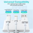 thumbnail image 3 of 5-in-1 Memory Card Reader, USB OTG Adapter & SD Card Reader for iPhone/iPad,USB 3.0 OTG Adapter SD Card Reader Supports SD/Micro SD/SDHC/SDXC/MMC, 3 of 14