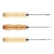 thumbnail image 2 of Punzón de costura,Lona Cuero Costura Agujas , de herramientas de reparación de calzado Stitcher Mango de madera,Juego de punzón de costura artesanal de reparación, 2 of 3