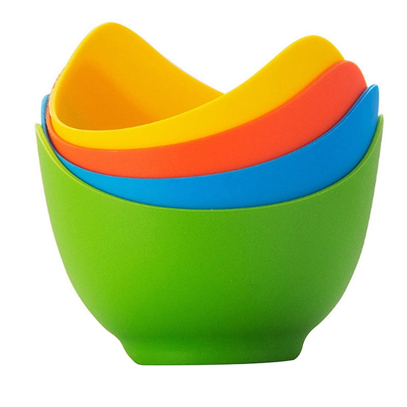 Karcher Silicone Egg Poachers 4 Pack Non Stick Poached Cups Dishwasher