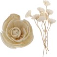 thumbnail image 1 of VOSAREA 2sets Flower Diffusers Aromatherapy Flower Sticks Essential Oil Diffuser Stick Scented Oil 9pcs*2, 1 of 8