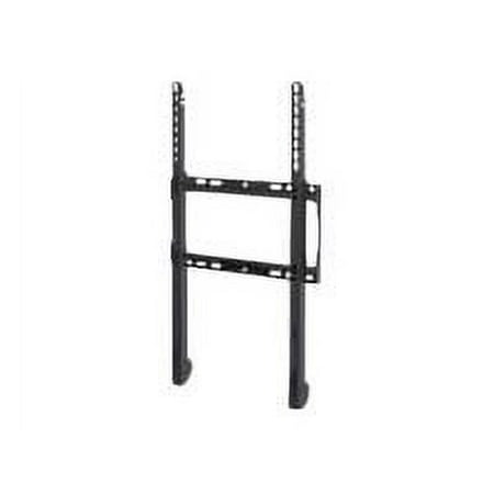 UPC: 0735029304111 | Peerless-AV ESF655P – Mounting kit (wall mount  bracket adapter) – for public display stand – black powder coat – screen size: 42 -55  – mounting interface: up to 400 x 600 mm – wall-mountable
