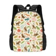 thumbnail image 3 of Balery Monkeys in the Jungle Backpack for Men and Women - Durable 600D Oxford Cloth -Large Capacity, Water-Resistant School, Travel, and Hiking Bag, 3 of 9