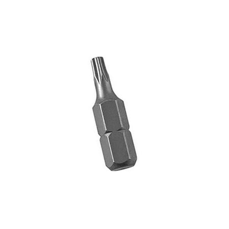 

Vulcan 322881OR T25 Torx Hex Shank Screwdriver Bit S2 Chrome Molybdenum Steel Chrome 1/4 x 2