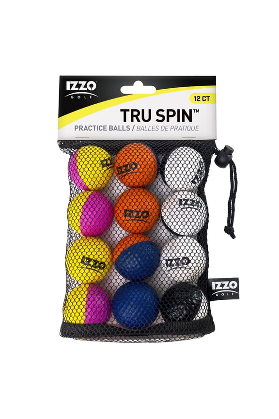 Tru-Spin Soft Flight Practice Balls, 12 Count