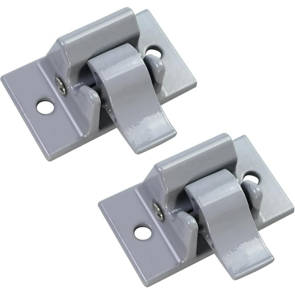2 Pack Mounting Brackets Compatible with Dometic Sun Chaser Lower Awning Arm Gray Bottom Replacement for Gray RV Camper Trailer