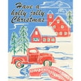 thumbnail image 3 of Wang, Melissa 20x24 Black Modern Framed Museum Art Print Titled - Home for Christmas II, 3 of 5