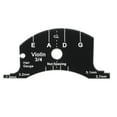 thumbnail image 1 of MasteelfCA 1Pc Practical Violin Bridge Practical Violin Part Useful Violin Accessory Black, 1 of 7