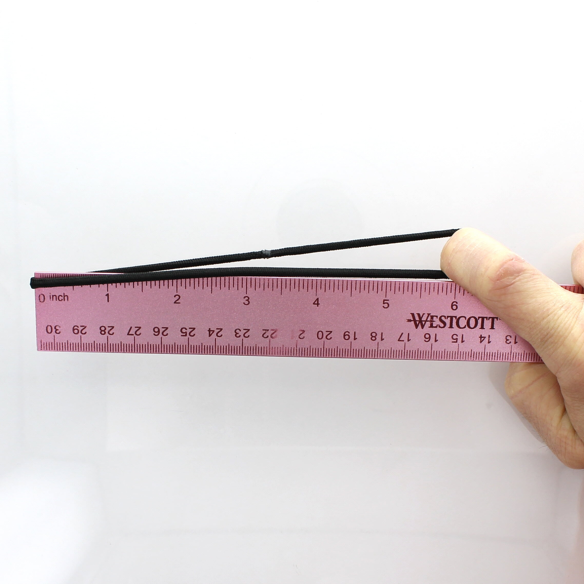 Large Elastic Ponytail Hair Bands Hot Pink 1000pcs