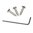 thumbnail image 2 of NATEFEMIN Enhance Sound Chrome Bridge for Fender Telecaster Optimal String Spacing & Intonation for All Skill Levels, 2 of 9