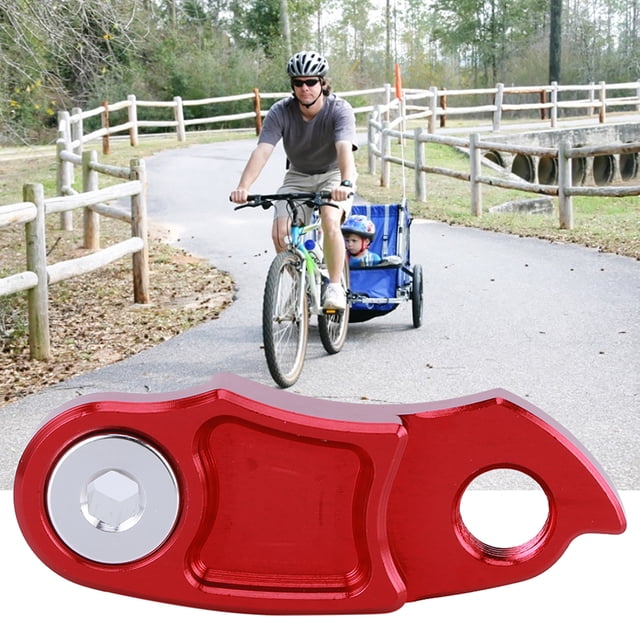 Bike Rear Derailleur Hanger,Durable Aluminium Alloy Bicycle Tail Hook Extender for Mountain Road Bicycle