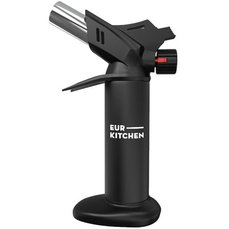 Culinary Creme Brulee Cooking Torch - Chef's Butane Blow Torch Without Gas