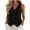Black, variant on V Neck Button Front Corduroy Vest Top Solid Casual Layering Waistcoat for Women Spring Fall Daily Office Wear S-XXL