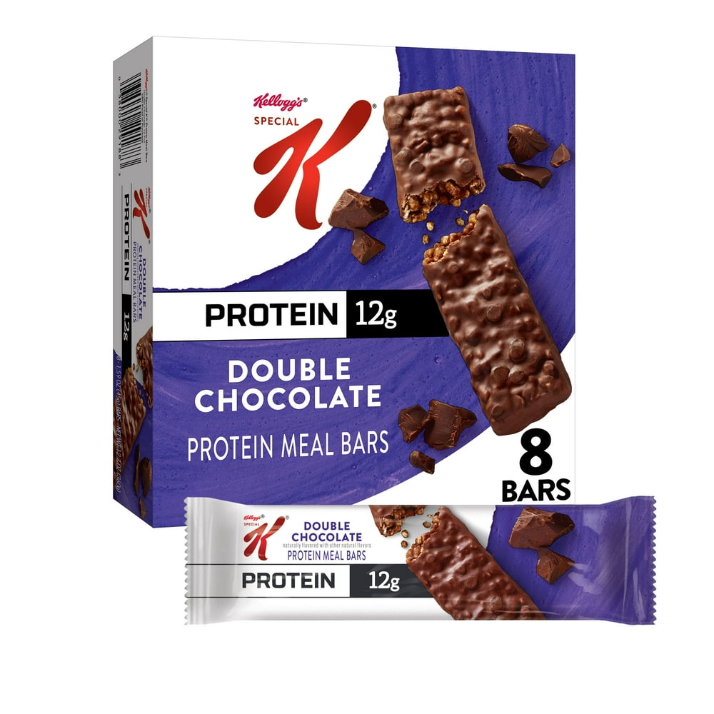 Kellogg's Special K Protein Meal Bars, Double Chocolate, 8ct 12.7oz