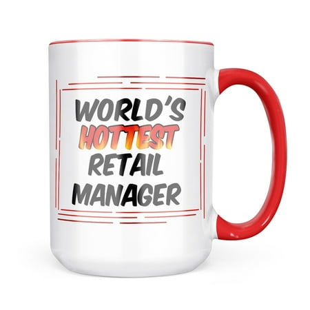 

Neonblond Worlds hottest Retail Manager Mug gift for Coffee Tea lovers