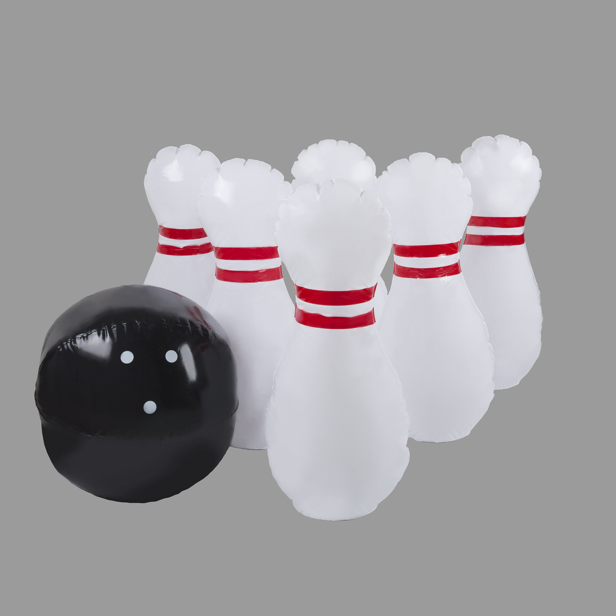 Hey! Play! Kids Bowling Set - Giant Inflatable Bowling Pins and Ball - image 4 of 7