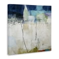 thumbnail image 2 of Stupell Industries Modern Modern Expressive Abstract Off-White Blue Green Canvas Art, 17 x 17, by Pamela K. Beer, 2 of 7