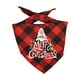 thumbnail image 2 of Pet Christmas Classic Tartan Plaid Dog Bandana Dog Scarf Geometric Merry Christmas Pet Costume For Small Medium Large Dogs Cats Pet, 2 of 6