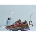 thumbnail image 1 of Classic New Balance 9060 Burgundy Pink Mens sports running shoes, 1 of 5