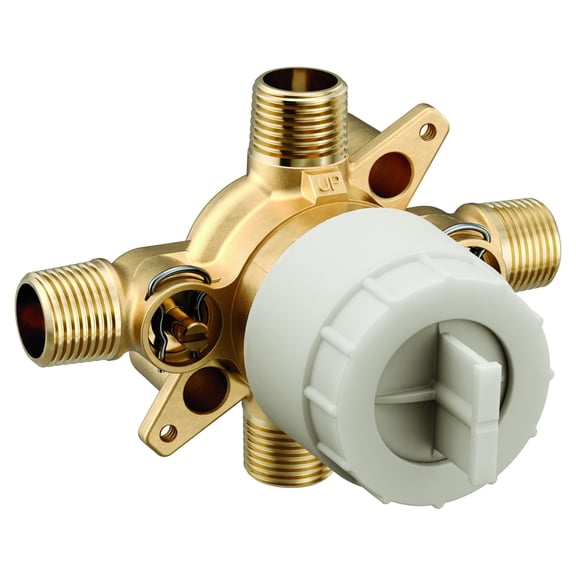 Moen M-CORE 4 Port Tub and Shower Pre-Fabricated Mixing Valve with CC/IPS Connections and Stops