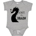 thumbnail image 3 of Inktastic Always Be a Dragon Boys or Girls Baby Bodysuit, 3 of 5