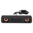 thumbnail image 2 of Wired Speaker 3.5mm Plug HiFi Stereo Subwoofer USB Powered Portable Desktop Long Speaker for TV Comp, 2 of 5