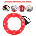 thumbnail image 4 of Reel Puller, Fiberglass Fish Tape, Comfortable Non-Conductive Heavy Duty Fishing Tools for Fishing Wire Pulling Tools Pulling, 4 of 8
