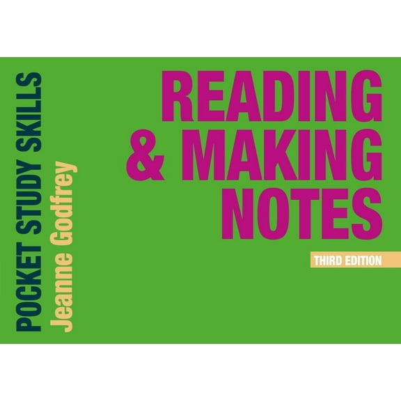 Pocket Study Skills: Reading and Making Notes (Paperback)
